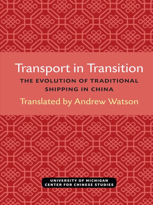 Title details for Transport in Transition by Andrew Watson - Available